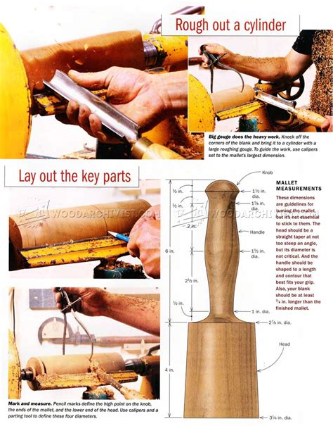 Making Carvers Mallet • WoodArchivist