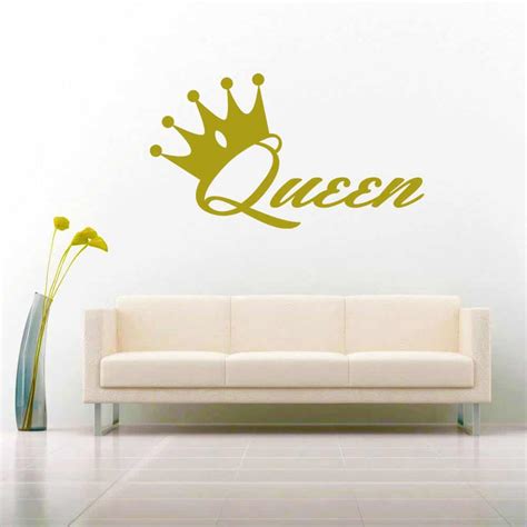 Queen Vinyl Car Window Decal Sticker