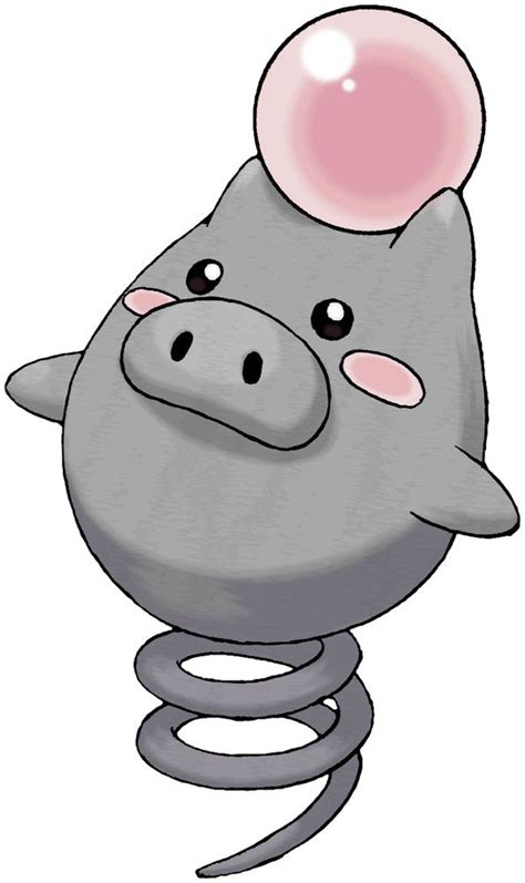 Pokédex entry for #325 Spoink containing stats, moves learned, evolution chain, location and ...