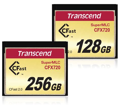 Transcend Expands Memory Card Range With SuperMLC CFast 2.0 CFX720 Memory Cards | ePHOTOzine