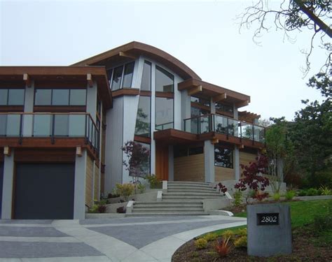 Modern Northwest Home | This modern post and beam home was r… | Flickr