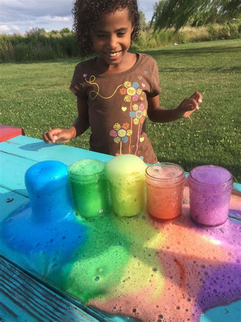 Rainbow Volcano Science Experiment | Volcano science experiment, Kid experiments, Science ...