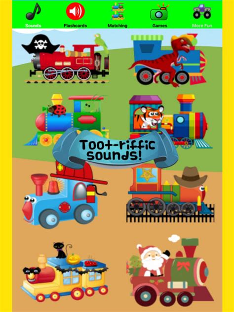 Train Games For Kids! Sounds, Matching & Puzzles-Fun Toddler ...