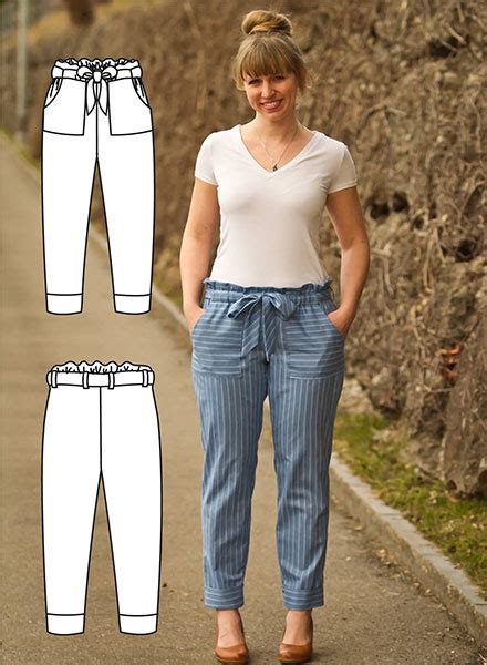 34+ Paperbag Trousers Sewing Pattern - KennethLexy