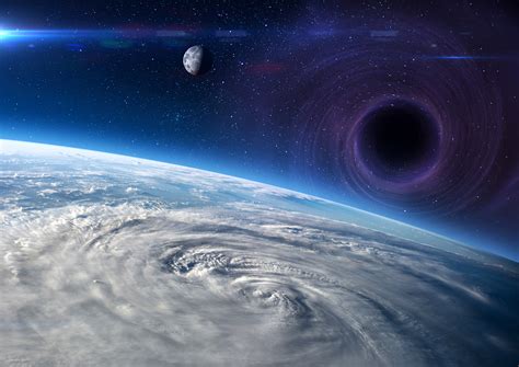 Could Earth be swallowed by a black hole?