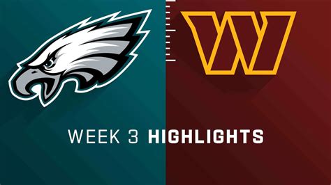 Philadelphia Eagles vs. Washington Commanders highlights | Week 3