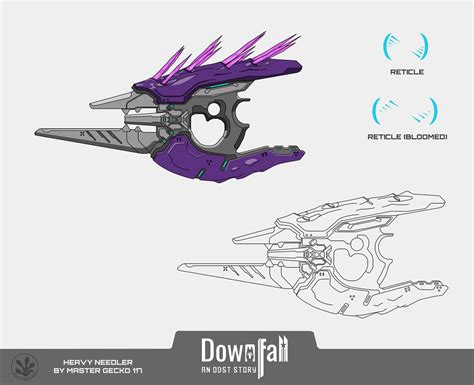 Heavy needler concept I created for the Halo: Downfall project : r/halo