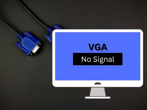 VGA No Signal: Meaning & 10 Solutions - Pointer Clicker