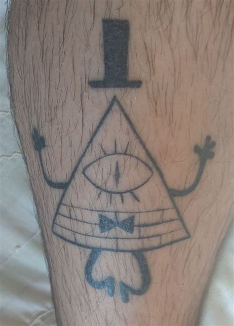 bill cipher tattoo