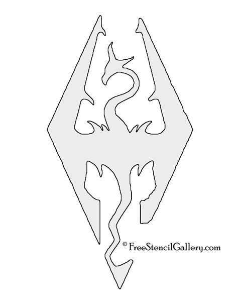 Skyrim Logo Drawing at GetDrawings | Free download