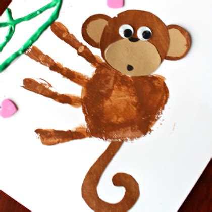 25 Mischievous Monkey Crafts For Kids