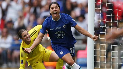 Sam Kerr is inevitable! Chelsea striker settles Women's FA Cup final as Man Utd come up short at ...