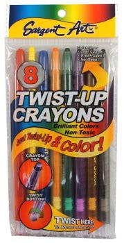 Twist-Up Crayons - Set of 8 | Sargent Art