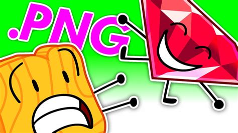 BFDI ASSETS FILE OUT AGAIN (WITH DEBUTERS) - YouTube