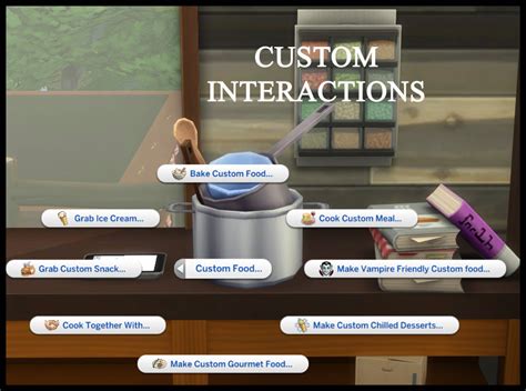 CUSTOM FOOD OBJECTS Screenshots - Mods - The Sims 4