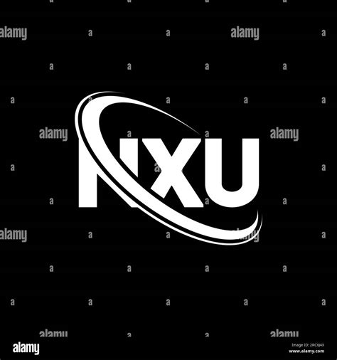 NXU logo. NXU letter. NXU letter logo design. Initials NXU logo linked ...