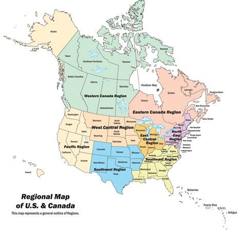 North america map, Map, Canada map