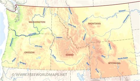 World Maps Library - Complete Resources: Maps Of The Us Rivers