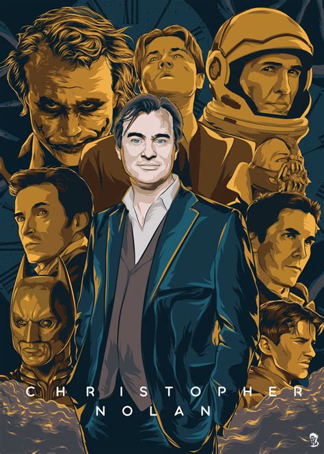 Christopher Nolan Poster by RamyHazem on DeviantArt