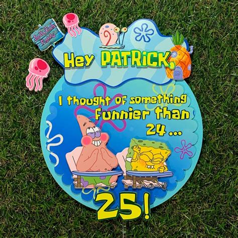 Spongebob Squarepants Cake Topper / Patrick Star and Spongebob - Etsy Canada