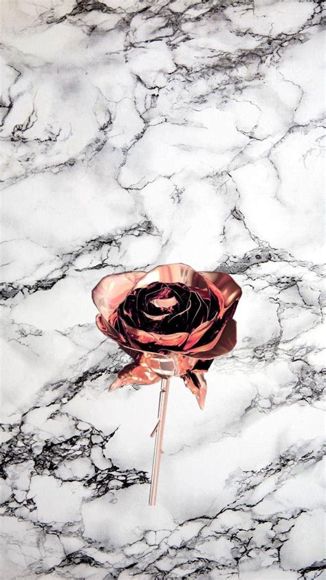 Download Rose Gold Tumblr White Marble Wallpaper | Wallpapers.com