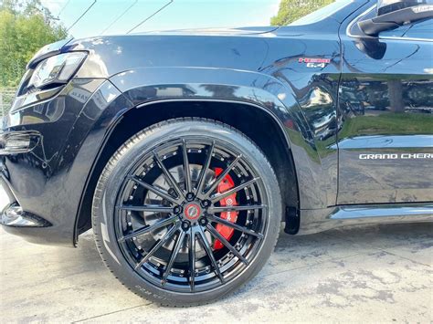 Grand Cherokee Wheels | 22" GT Form Anvil Gloss Black