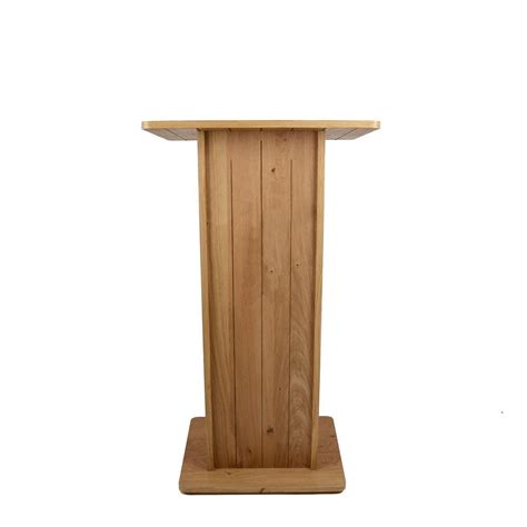 Wooden Flat Pack Portable Desktop Lectern | Luminati