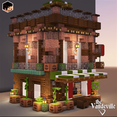 Cafe / Coffee Shop Minecraft Map