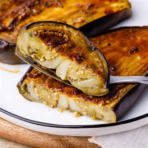 Garlic Roasted Eggplant (Easy Oven Roasted Recipe!) - Nurtured Homes