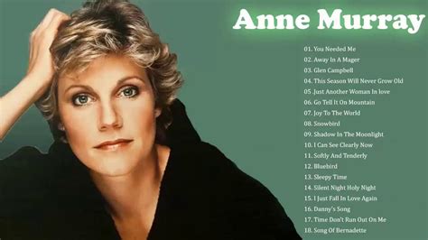 Anne Murray Greatest hits - Best Songs of Anne Murray - Greatest Old Country Love songs of all ...