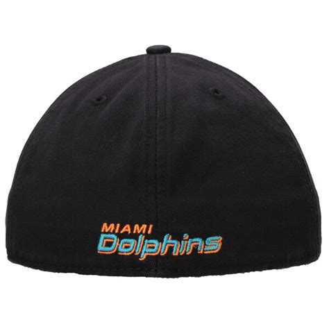 Mens Miami Dolphins '47 Brand Black Franchise Fitted Hat - Shop ...