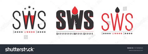 Sws Logo Sample Stock Vector (Royalty Free) 1319958920 | Shutterstock