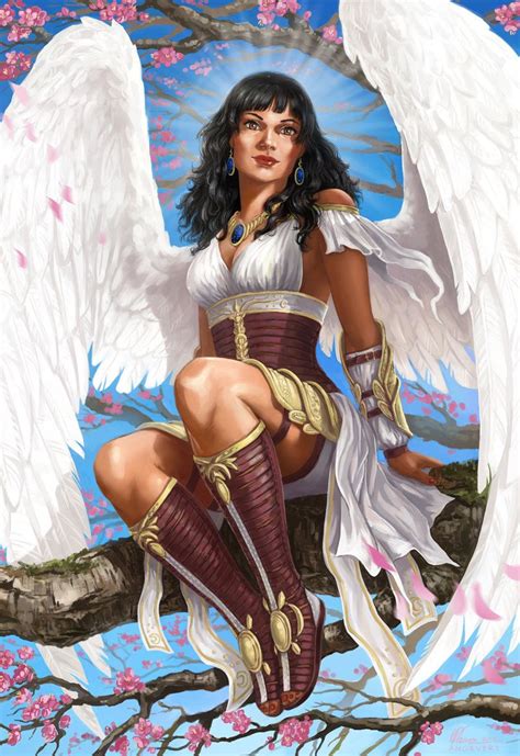 Avariel, (Angevere) Ona Kristensen on ArtStation at https://www.artstation.com/artwork/Vg01g ...