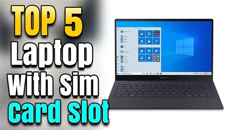 Best Laptop With 4G SIM Card Slot - YouTube