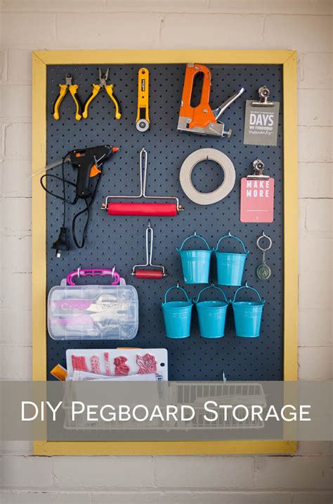 A non-handy girl’s guide to a DIY Pegboard – The Barefoot Crafter