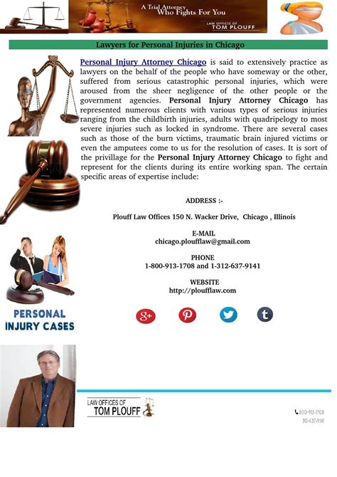 Personal injury attorney chicago by Tom Plouff - Issuu