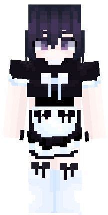 HD kokichi maid | Nova Skin | Minecraft skins aesthetic, Minecraft skins cute, Minecraft girl skins