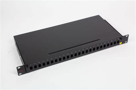 Utility Fiber Enclosure 1U 24 Port Duplex LC (48 Fiber) Unloaded » Molex