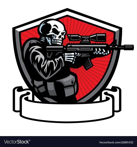 Logo Desing, Team Logo Design, Assault Rifle, Pitbull Americano, Free Vector Images, Vector Free ...