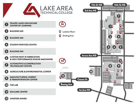 Campus Maps - Lake Area Technical College