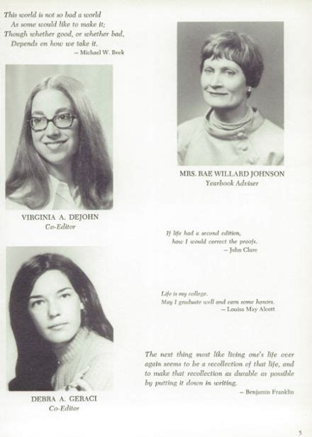 Explore 1972 Wethersfield High School Yearbook, Wethersfield CT ...