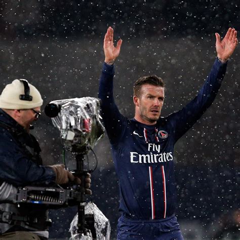 David Beckham Makes PSG Debut Against Marseille (Video) | News, Scores ...