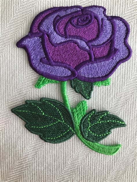 FSL Rose Free Standing Lace Rose Embroidery Design Rose - Etsy