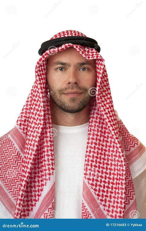 Man In Arabic Headdress. Stock Image | CartoonDealer.com #17216683