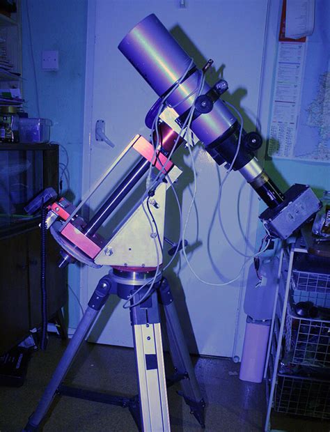 My homemade DIY german equatorial telescope mount