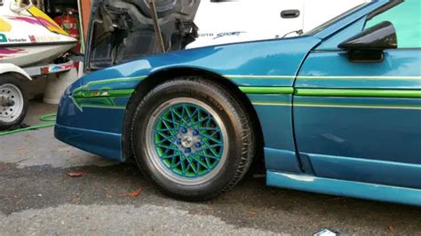 1986 Fully Customized Pontiac Fiero GT Coupe 2-Door 2.8L Seahawk Theme for sale