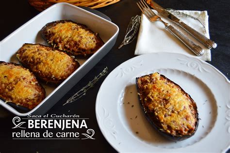 BERENJENA RELLENA DE CARNE