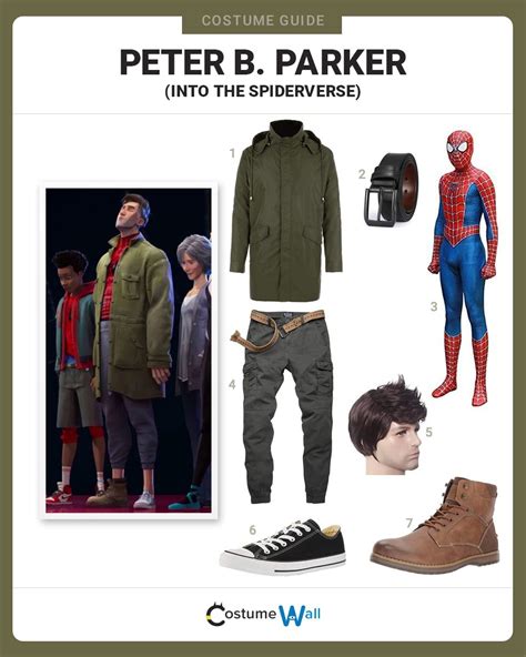 Into The Spider Verse Peter Parker Suit