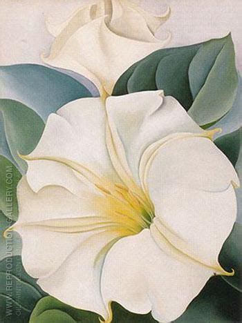 Georgia O'Keeffe / Jimson Weed/White Flower No. 1 / 1932 / oil on ...