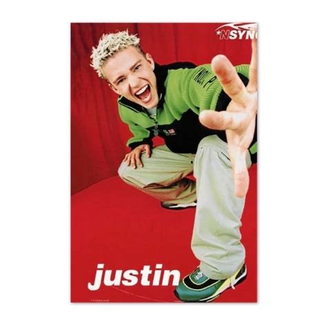 Justin Timberlake Poster Limited Edition Print 90s Pop - Etsy